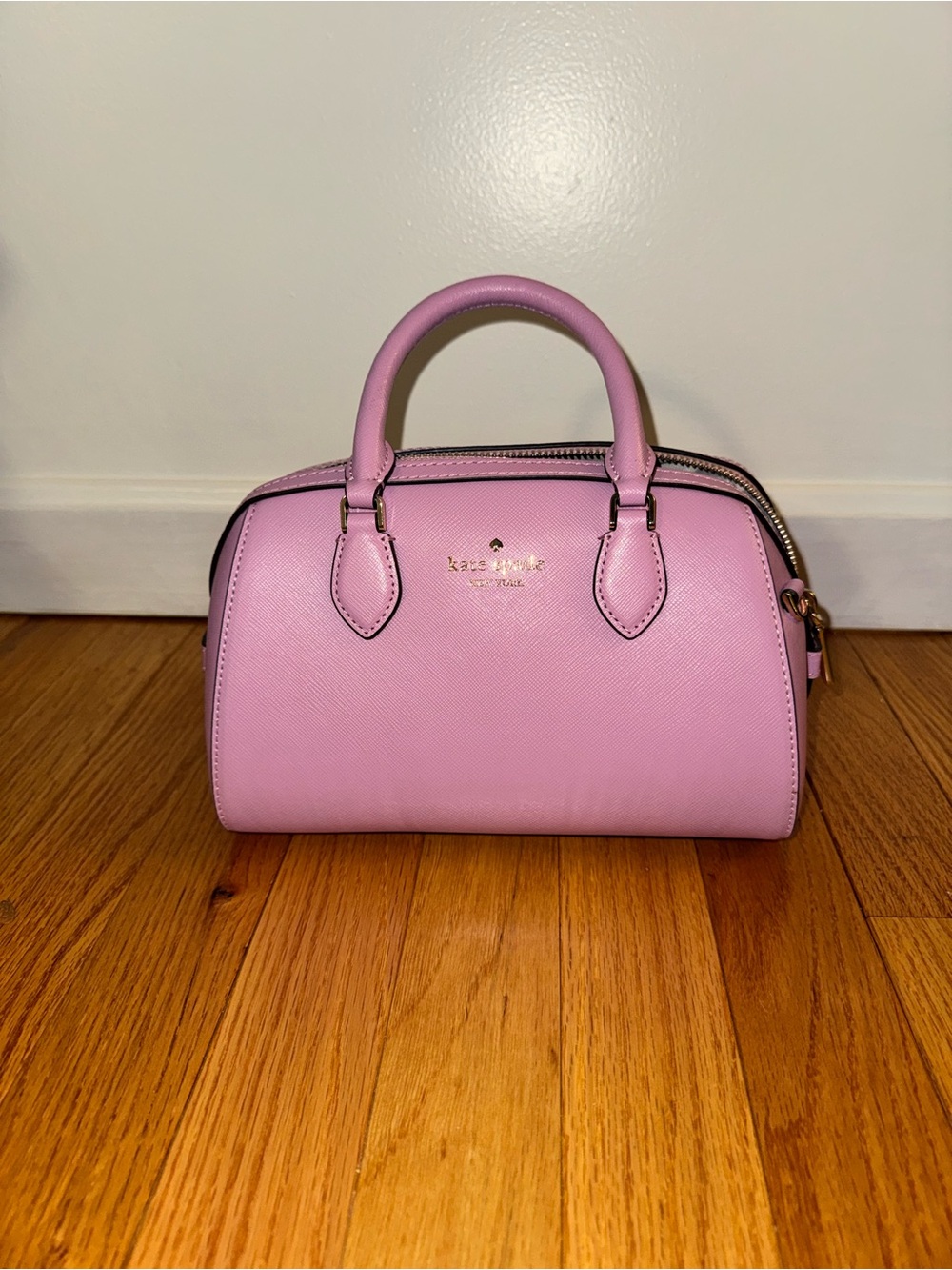 kate spade lilac dome satchel